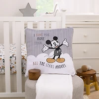 Disney Collection Mickey Mouse Square Throw Pillow