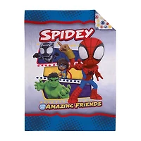 Spidey And His Amazing Friends 4-pc. Spiderman Toddler Bedding Set