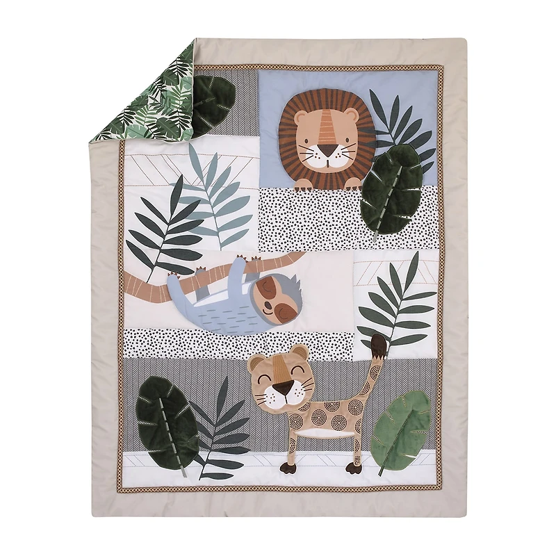 Nojo Jungle 4-pc. Crib Bedding Set