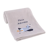 Nojo Airplane Fleece Baby Blanket