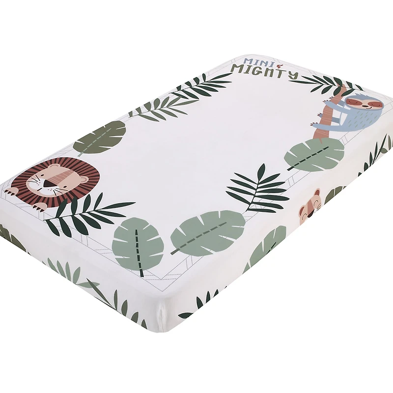 Nojo Jungle Crib Sheet