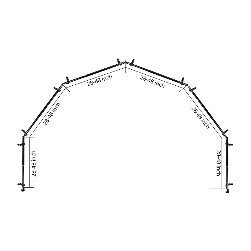 Rod Desyne Ornament 6-Sided Bay Window Rod