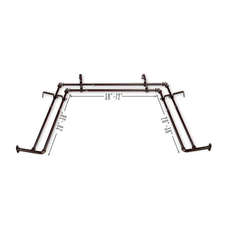 Rod Desyne Blackout Bay Window
