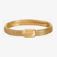 Monet® Silver-Tone Magnetic Closure Bracelet