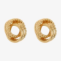 Monet® Gold-Tone Knot Earrings