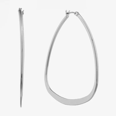 Liz Claiborne Large Womens 48mm Hypoallergenic Hoop Earrings