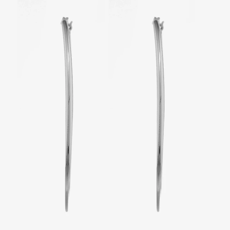 Liz Claiborne Large Womens 48mm Hypoallergenic Hoop Earrings