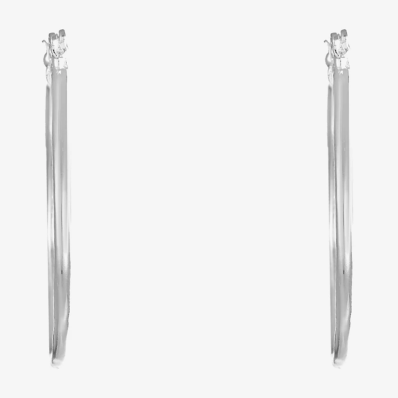 Liz Claiborne Womens 31mm Hypoallergenic Hoop Earrings