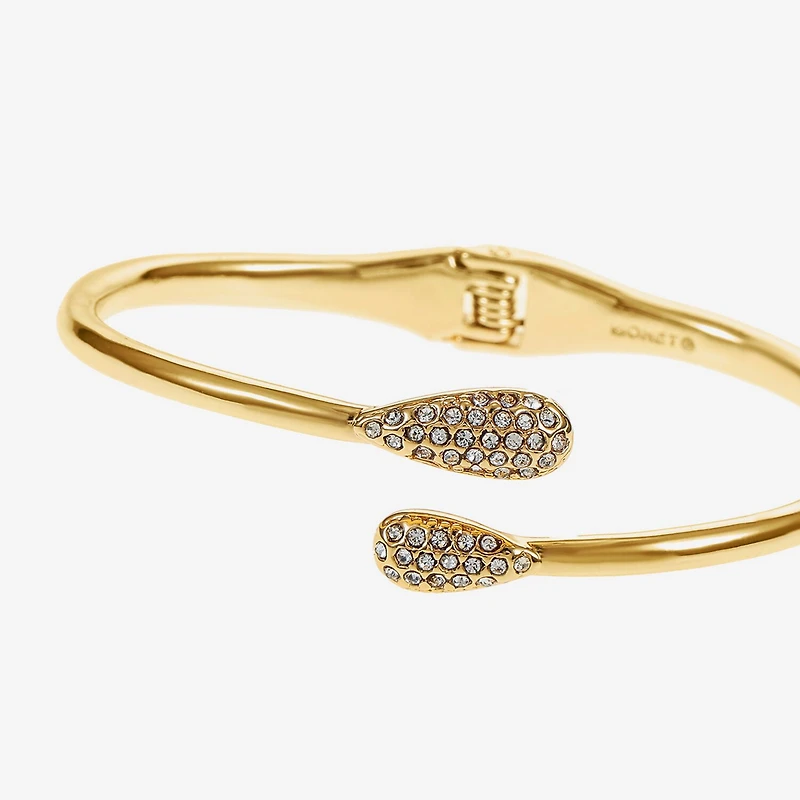 Monet Jewelry Womens Crystal Cuff Bracelet