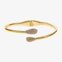 Monet Jewelry Womens Crystal Cuff Bracelet