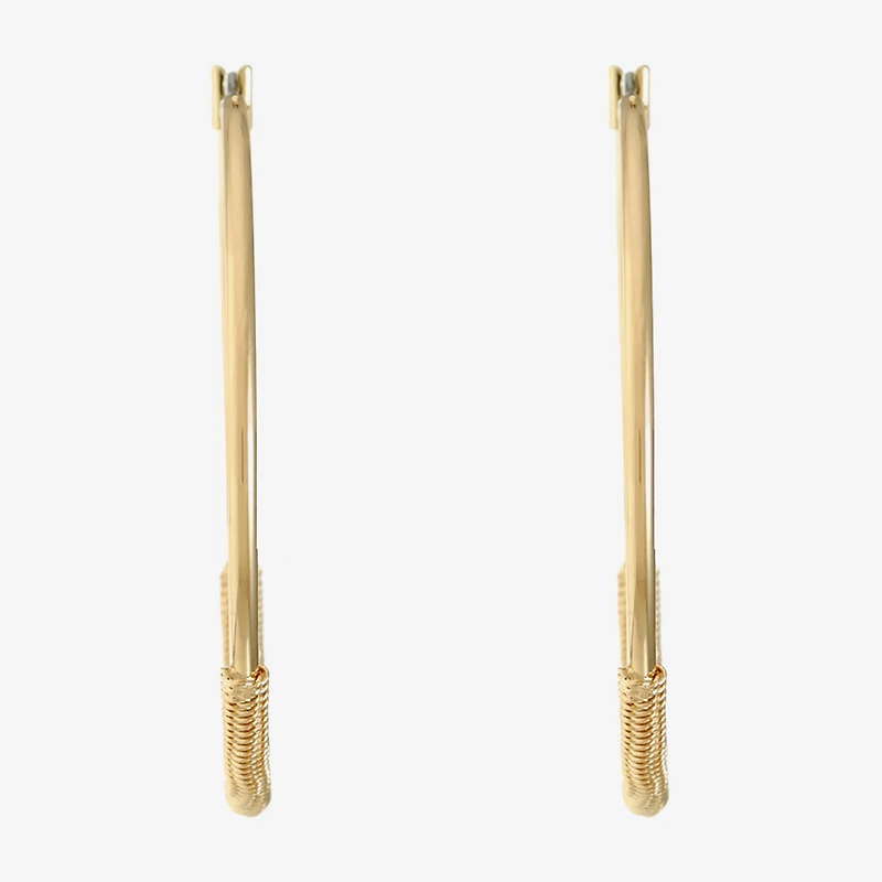 Monet Jewelry Gold Tone Womens 47mm Hypoallergenic Hoop Earrings