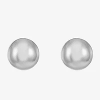 Liz Claiborne Silver Tone 11.6mm Ball Stud Earrings