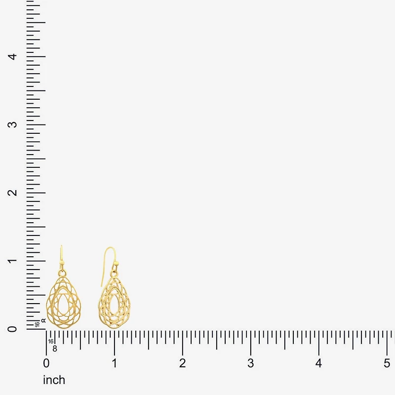 Liz Claiborne Womens Drop Earrings