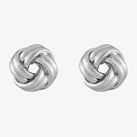 Liz Claiborne Knot Button Stud Earrings