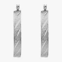 Liz Claiborne Womens 25.4mm Hypoallergenic Hoop Earrings