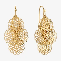 Liz Claiborne Womens Hypoallergenic Chandelier Earrings