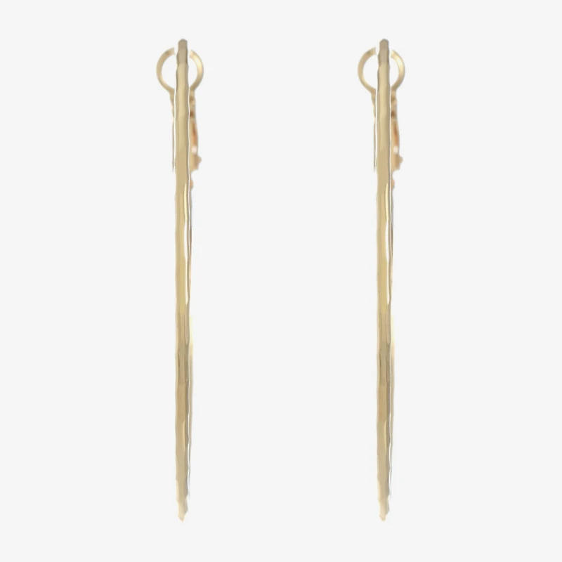Monet Jewelry Gold Tone Thin Womens 52mm Hypoallergenic Hoop Earrings