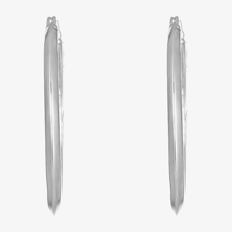 Liz Claiborne Womens 44.5mm Hypoallergenic Hoop Earrings