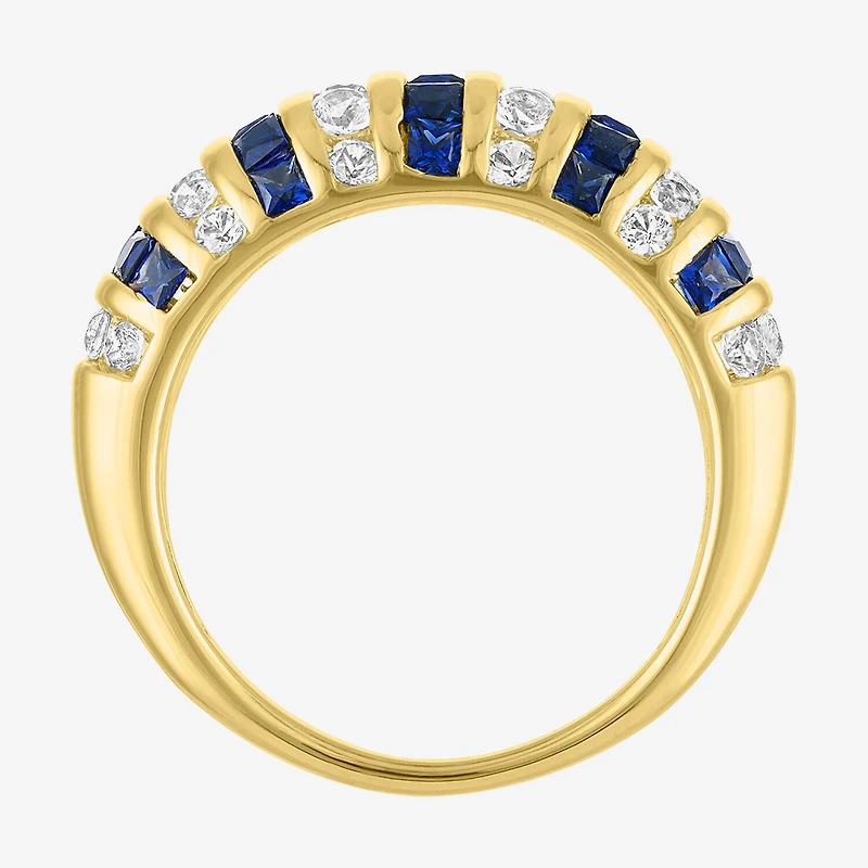 Gemstone 14K Gold Over Silver Cocktail Ring