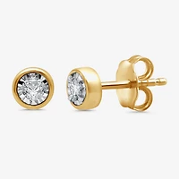 1/4 CT. T.W. Lab Grown White Diamond 14K Gold Over Silver or Sterling Round 2-pc. Jewelry Set