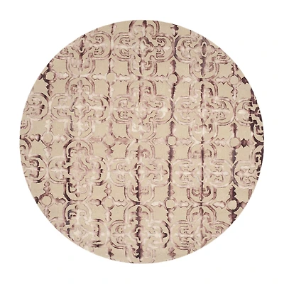 Safavieh Dip Dye Collection Danny Floral Round Area Rug