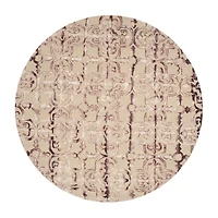 Safavieh Dip Dye Collection Danny Floral Round Area Rug
