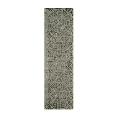 Safavieh Dip Dye Collection Jacinda Damask Runner Rug