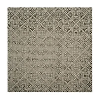 Safavieh Dip Dye Collection Jacinda Damask SquareArea Rug
