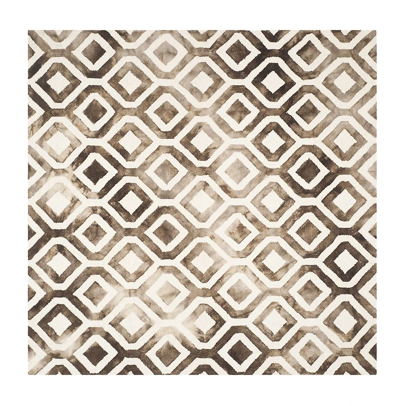 Safavieh Dip Dye Collection Lucian Geometric Square Area Rug