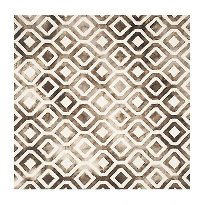 Safavieh Dip Dye Collection Lucian Geometric Square Area Rug