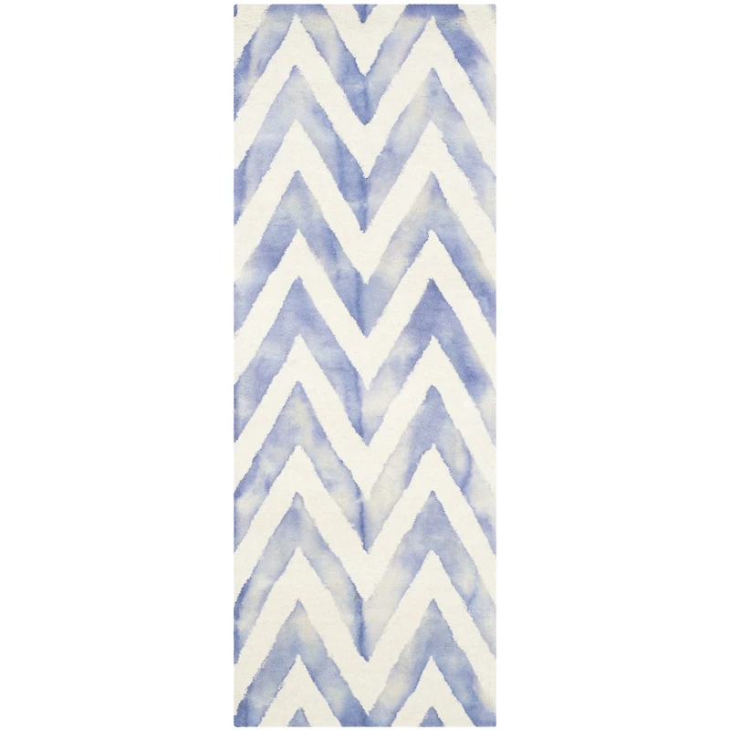Safavieh Dip Dye Collection Ronnie Chevron Runner Rug