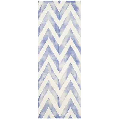 Safavieh Dip Dye Collection Ronnie Chevron Runner Rug