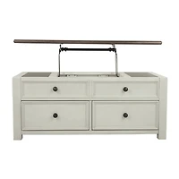 Signature Design by Ashley® Roanoke 4-Drawer Lift-Top Coffee Table