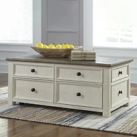 Signature Design by Ashley® Roanoke 4-Drawer Lift-Top Coffee Table