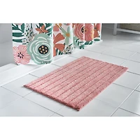 Home Expressions Floral Border Shower Curtain