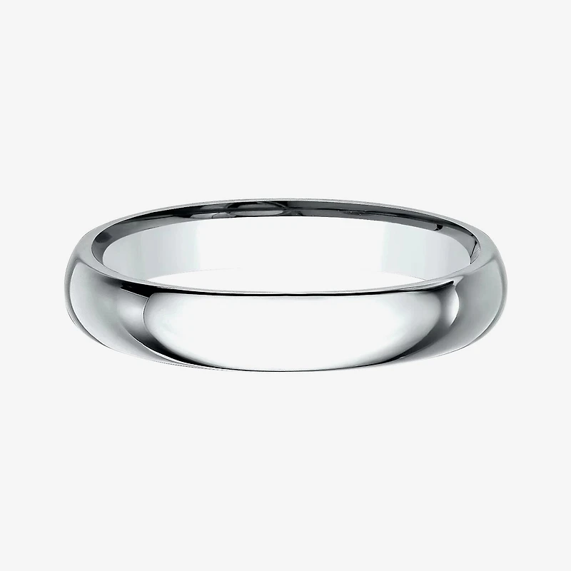 Womens 10K Yellow Gold 3MM Comfort-Fit Wedding Band