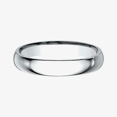 Womens 10K Yellow Gold 3MM Comfort-Fit Wedding Band