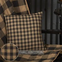 VHC Brands Country Check Square Throw Pillow