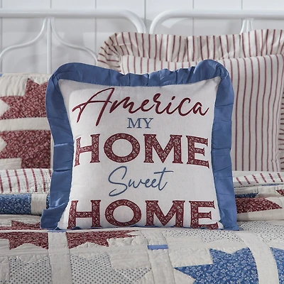 VHC Brands Celebration Square Throw Pillow