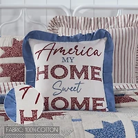 VHC Brands Celebration Square Throw Pillow
