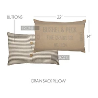 VHC Brands Grace Rectangular Throw Pillow