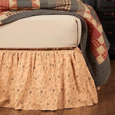 VHC Brands Cobblestone Bed Skirt