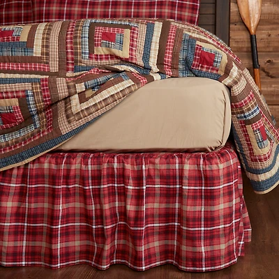 VHC Brands Harvey Cabin Bed Skirt
