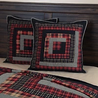 VHC Brands Shasta Cabin Reversible Euro Sham