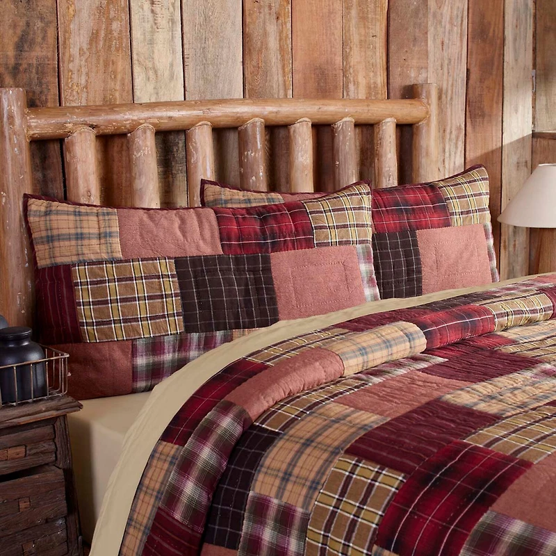 VHC Brands Laramie Reversible Pillow Sham