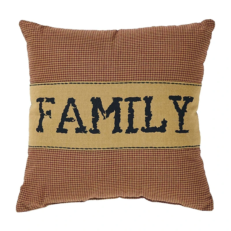 VHC Brands Settlement 12x12 Throw Pillow
