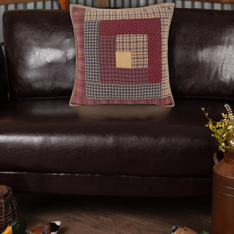 VHC Brands Clamont 16x16 Throw Pillow