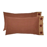 VHC Brands Ninepatch Star Pillowcases