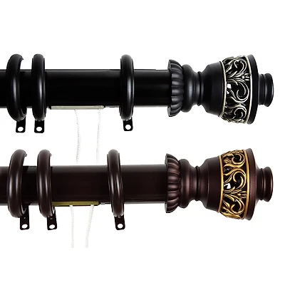 Rod Desyne Lattice Traverse Adjustable Curtain Rod