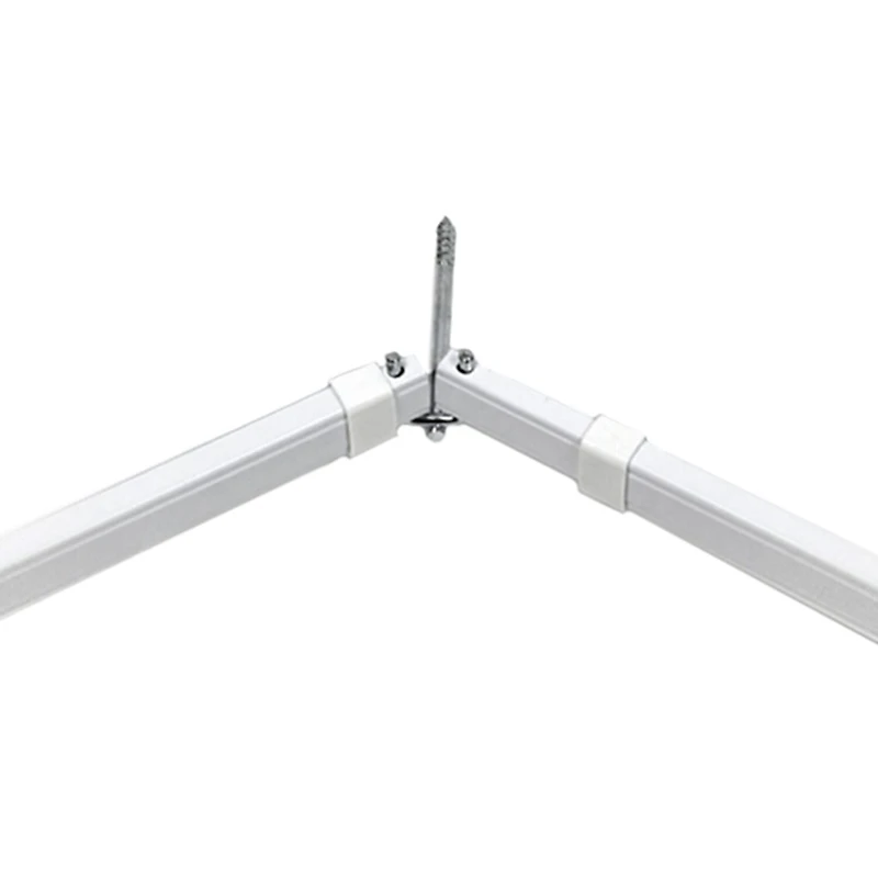 Rod Desyne Lockseam Corner Window 2 IN Adjustable Curtain Rod